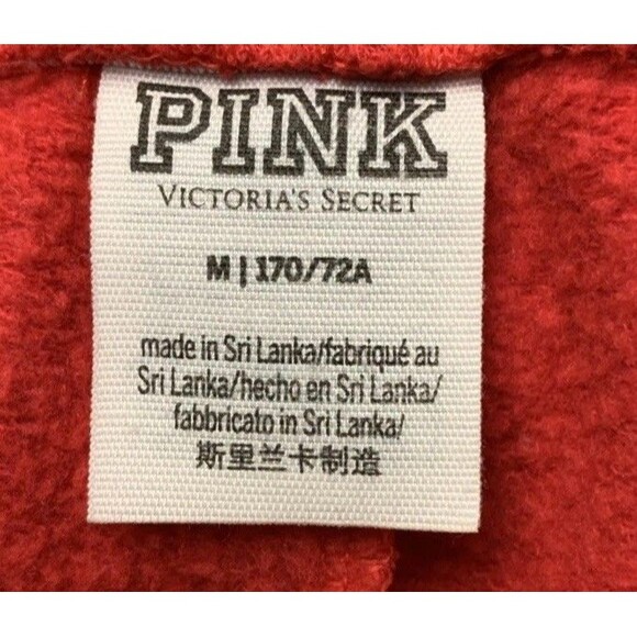 sweatpants  Red, Blue & Dk Purple line on the side  . pink Victoria's secret - Picture 3 of 5